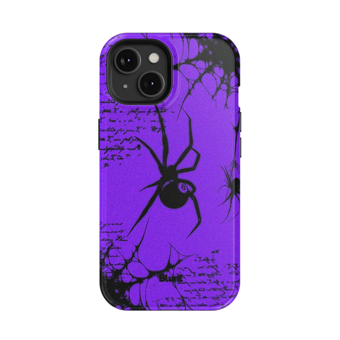 Violet Script iPhone Case