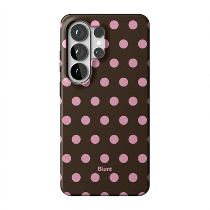 Chocolate Polka Samsung Case