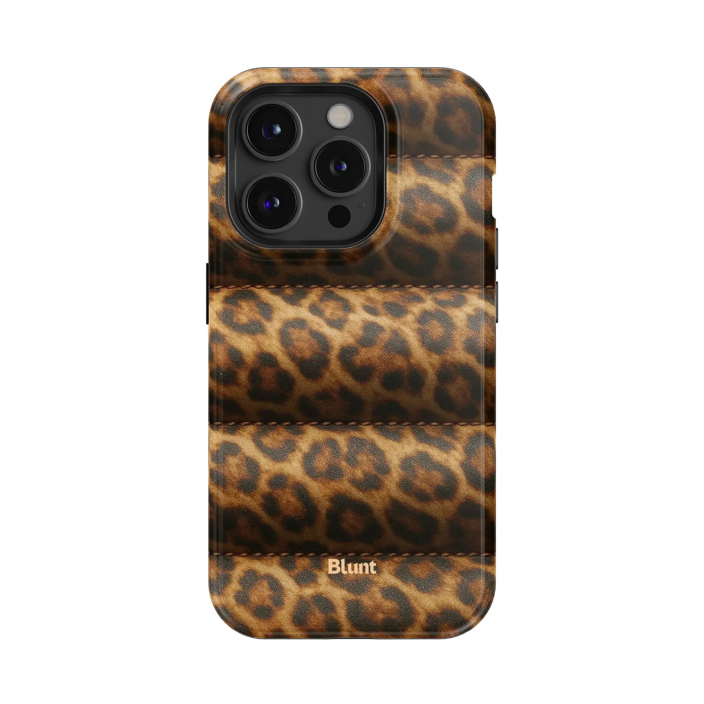 Cheetah Puffer iPhone Case