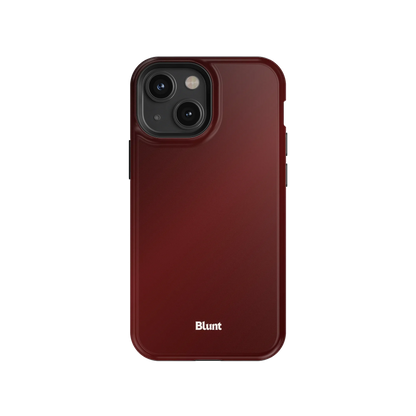 Oxblood iPhone Case