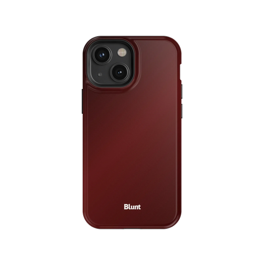 Oxblood iPhone Case