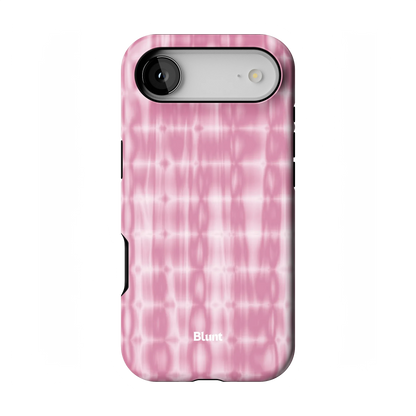 Pink Ripple iPhone Case