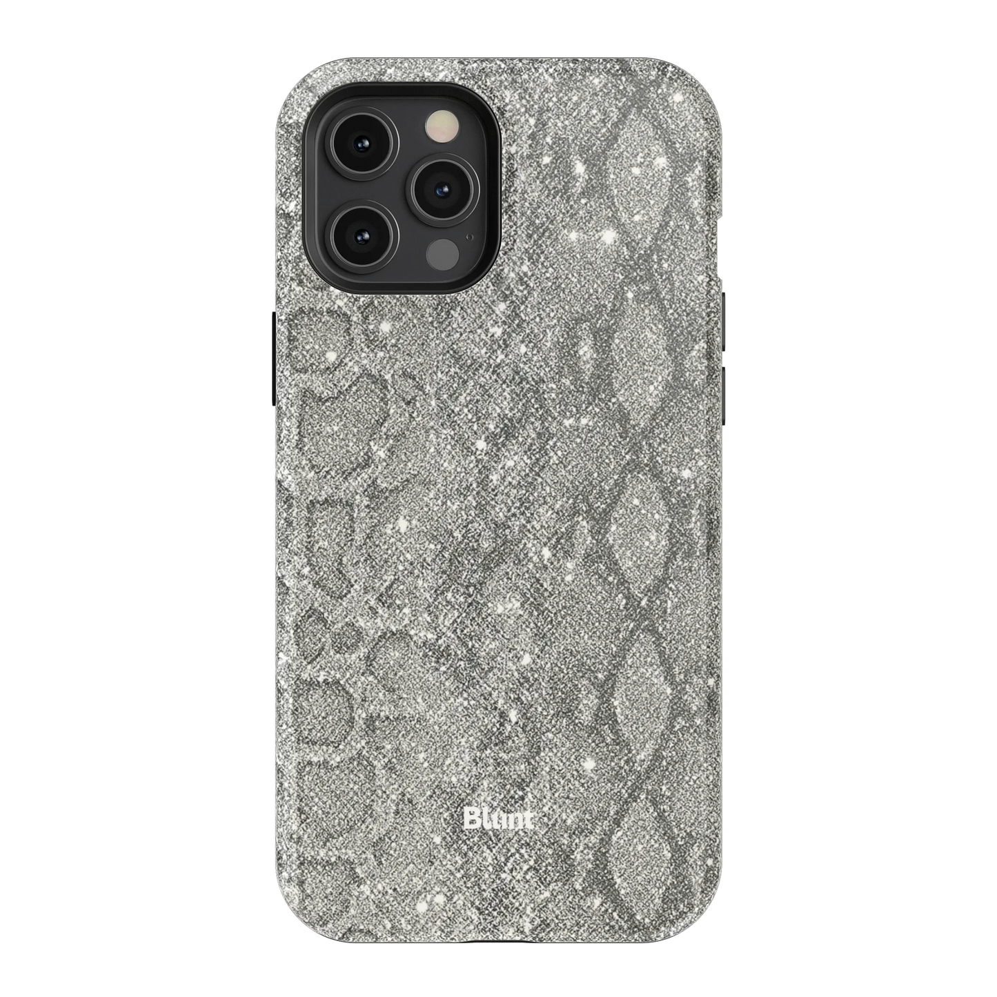 Silver Python iPhone Case