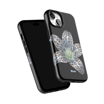 Blue-Leopard-Bloom-iphone-case-iPhone 14-5