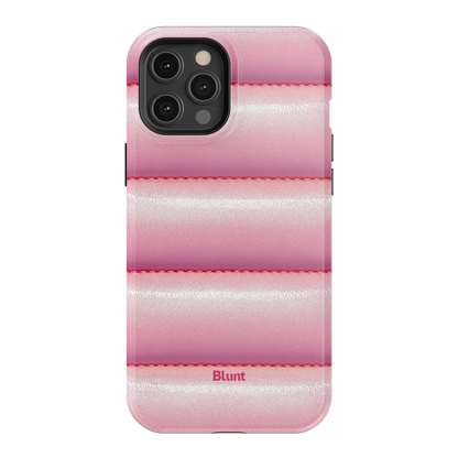 Pink Puffer iPhone Case