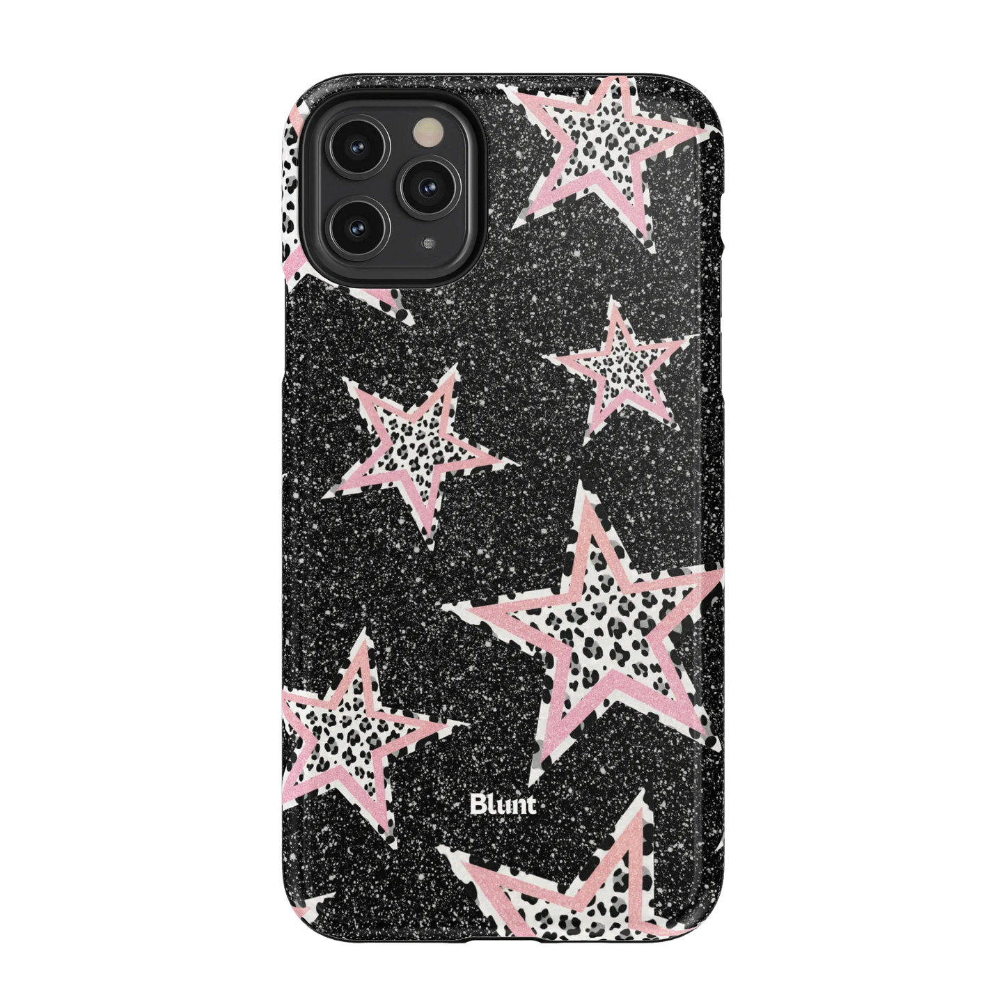 Pink Zebra Stars iPhone Case