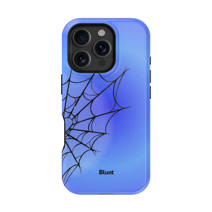 Blue Web iPhone Case