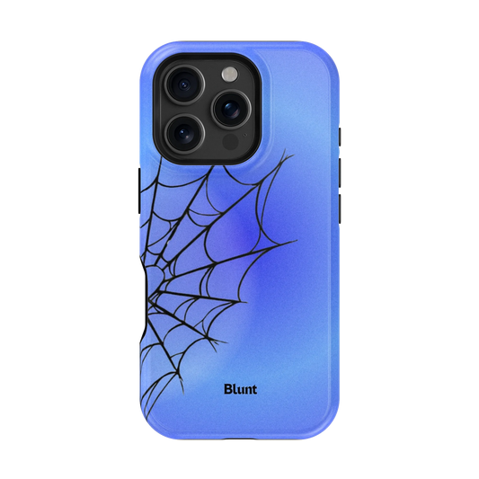 Blue Web iPhone Case