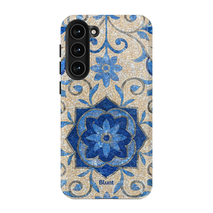 Blue Bloom Samsung Case