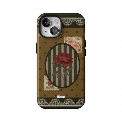 DOTTED-FLORA-iphone-case-iPhone 15-1