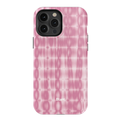 Pink Ripple iPhone Case