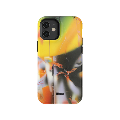 Golden Blur iPhone Case