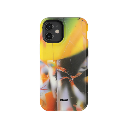 Golden Blur iPhone Case