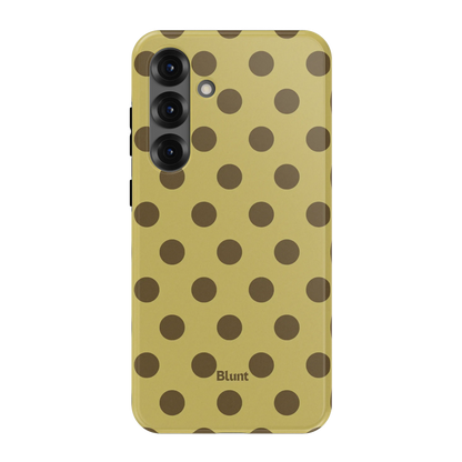 Sage Toffee Dot Samsung Case
