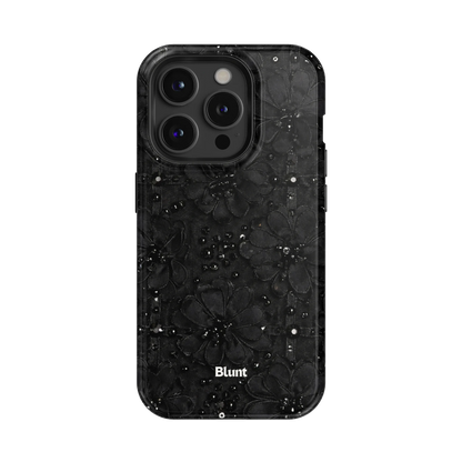 Noir Bloom iPhone Case