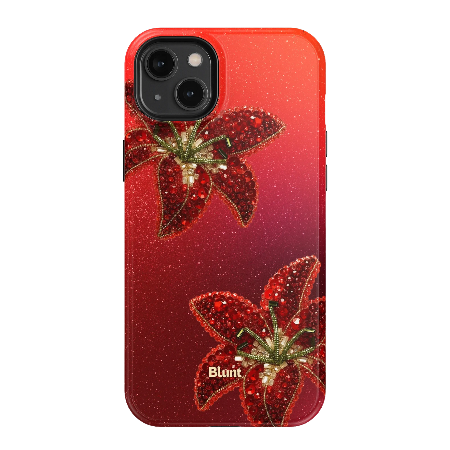 Scarlet Petals iPhone Case