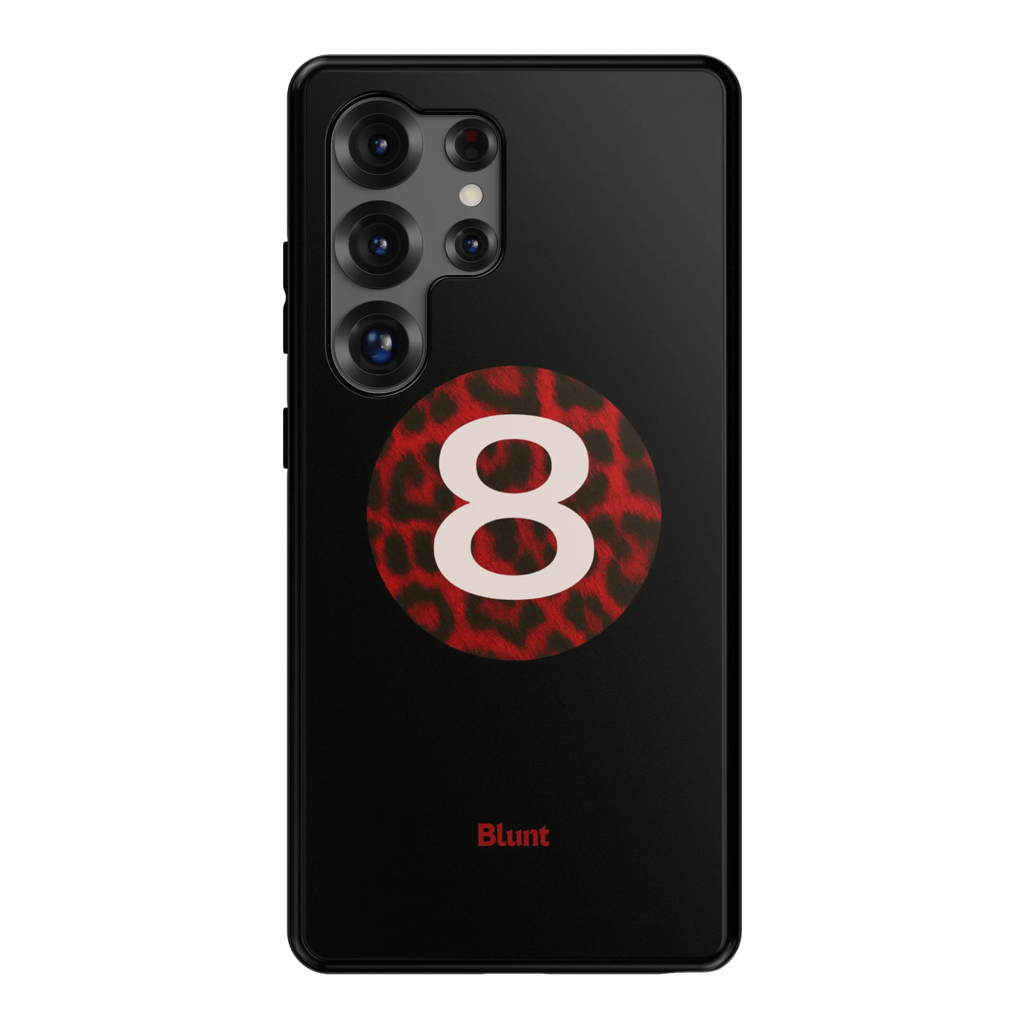 Red Cheetah Magic 8 Samsung Case