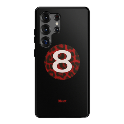 Red Cheetah Magic 8 Samsung Case