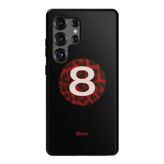 Red Cheetah Magic 8 Samsung Case