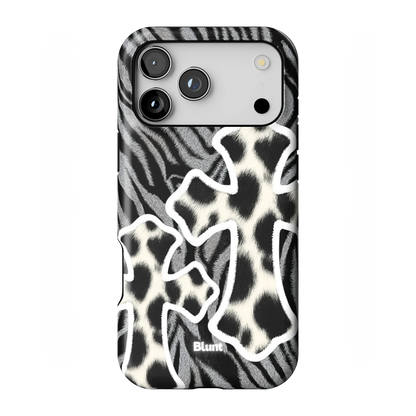 Zebra Kiss iPhone Case