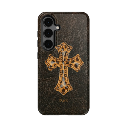 Golden Celine Samsung Case