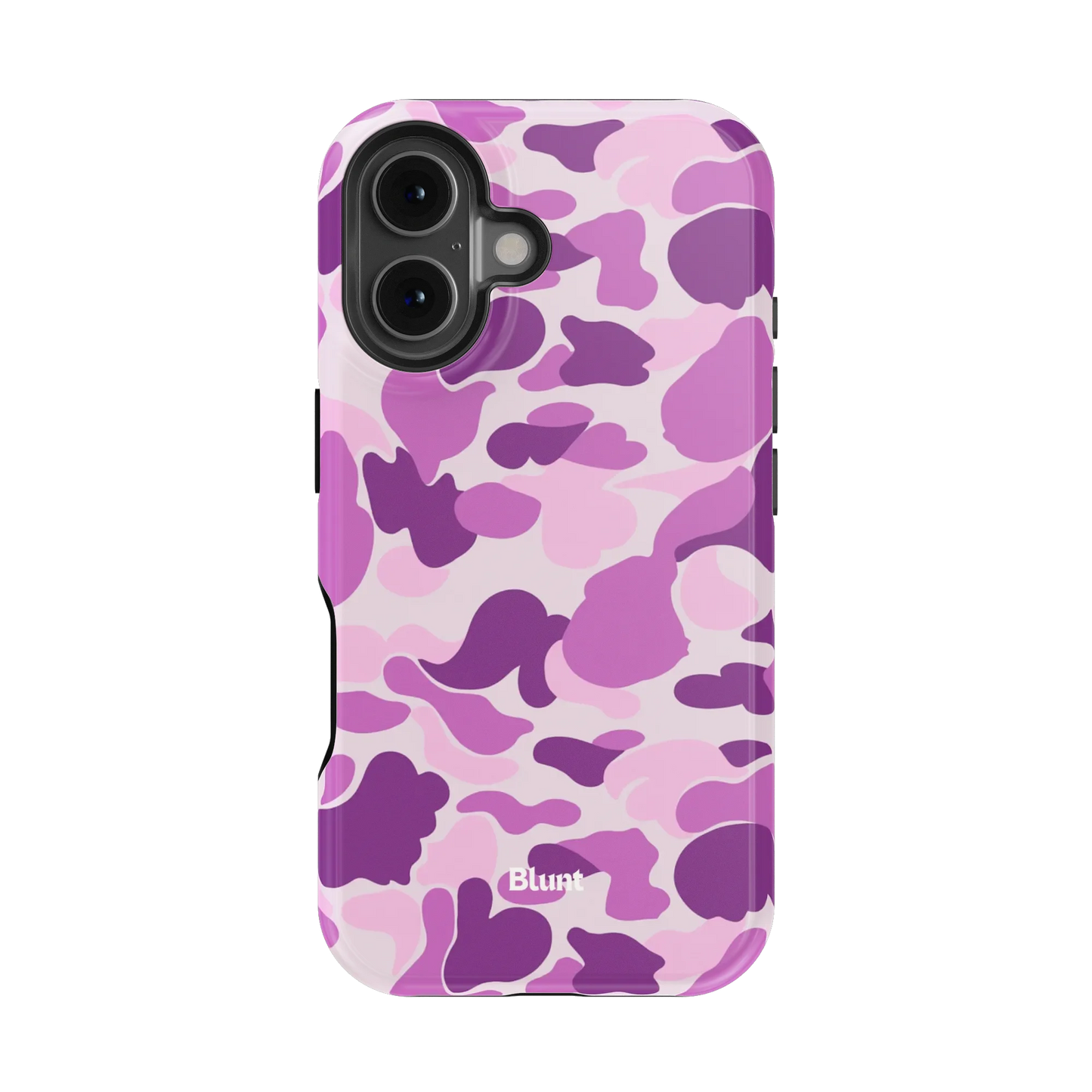 Purple Camo iPhone Case