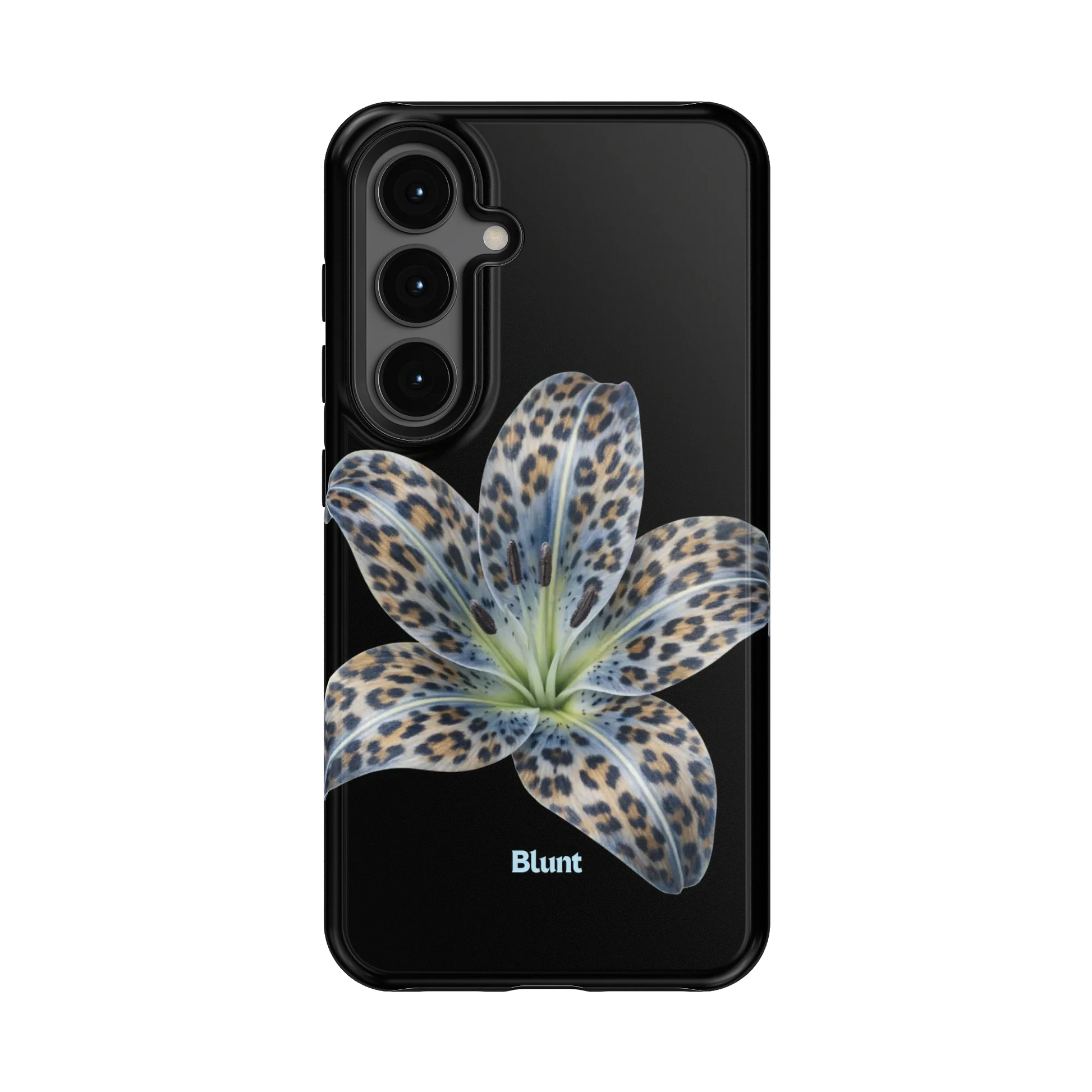 Blue-Leopard-Bloom-samsung-case-Galaxy S24-1