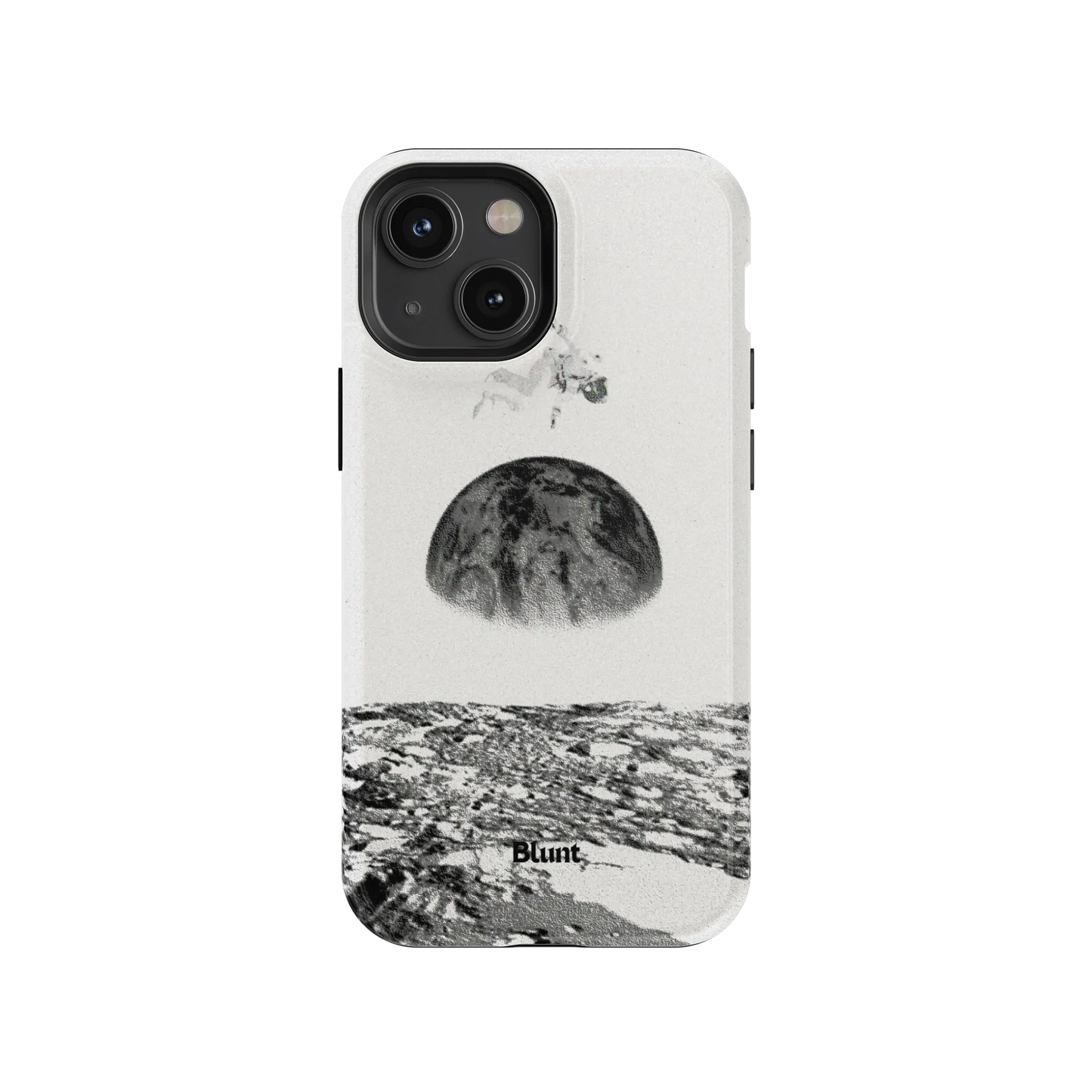 Static Moon iPhone Case