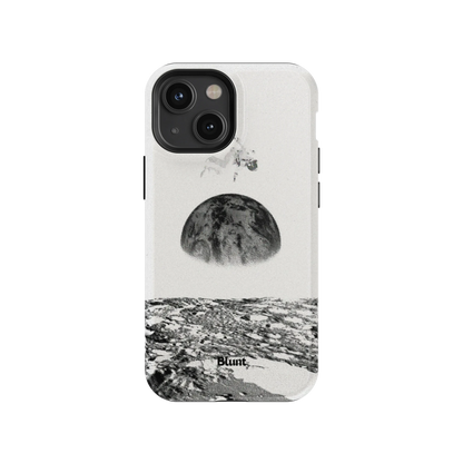 Static Moon iPhone Case
