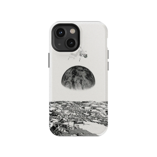 Static Moon iPhone Case