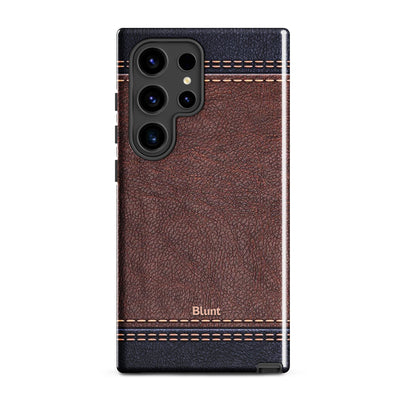 Whiskey Stitch Samsung Case - Blunt Cases