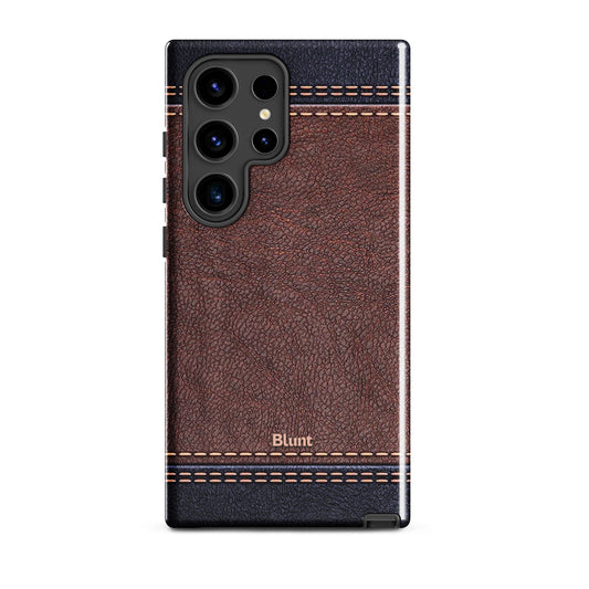 Whiskey Stitch Samsung Case - Blunt Cases