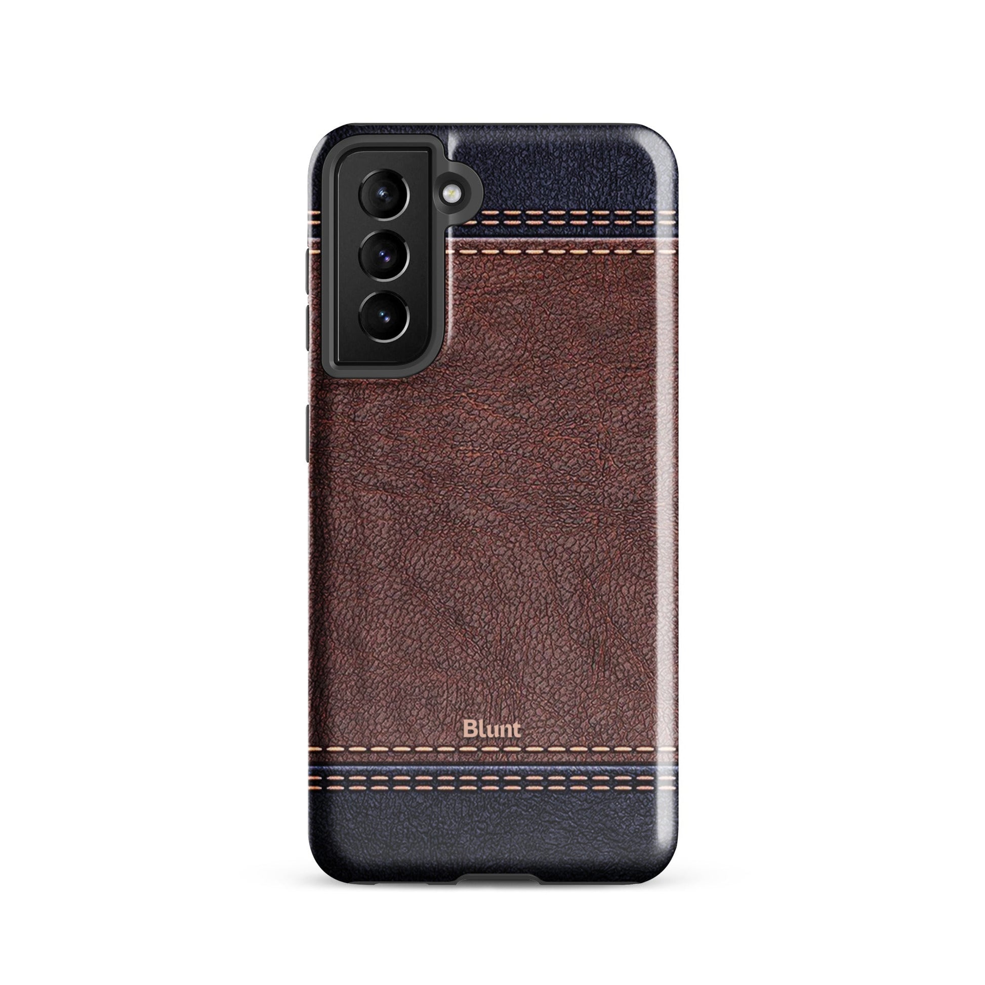 Whiskey Stitch Samsung Case - Blunt Cases