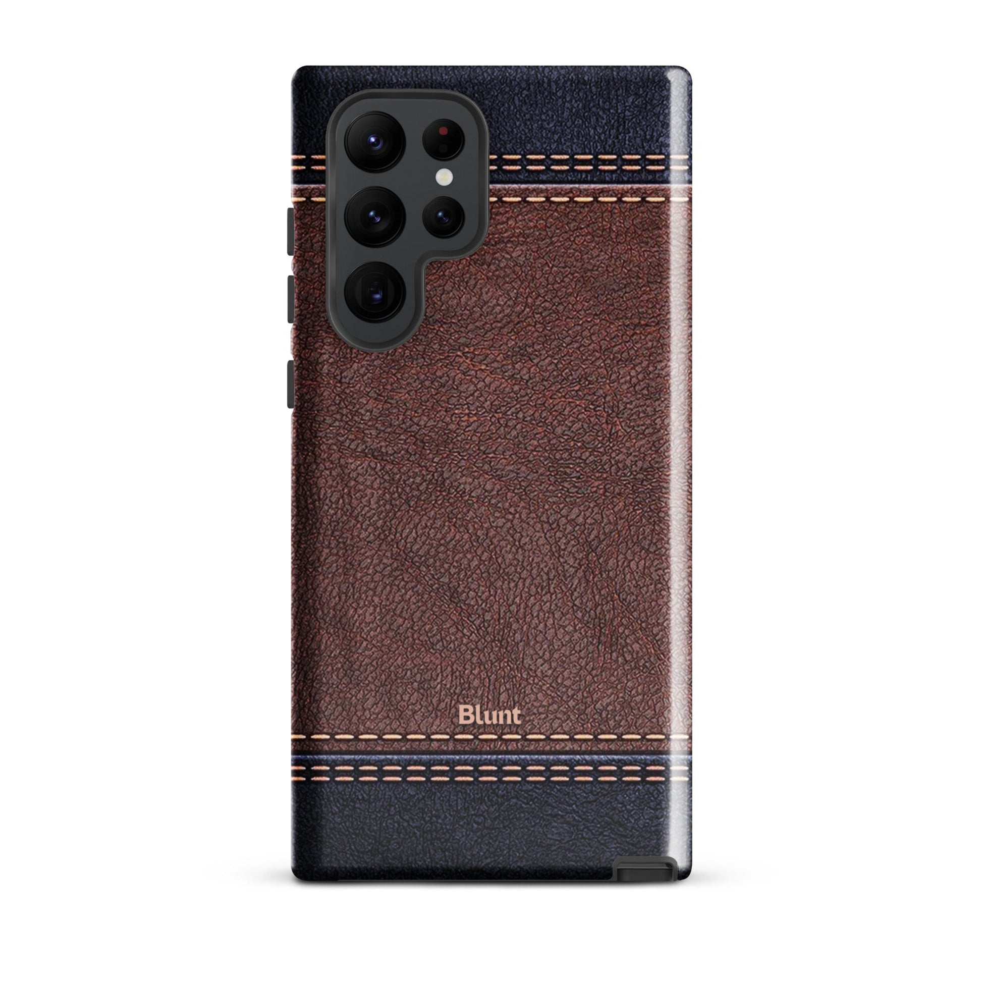 Whiskey Stitch Samsung Case - Blunt Cases