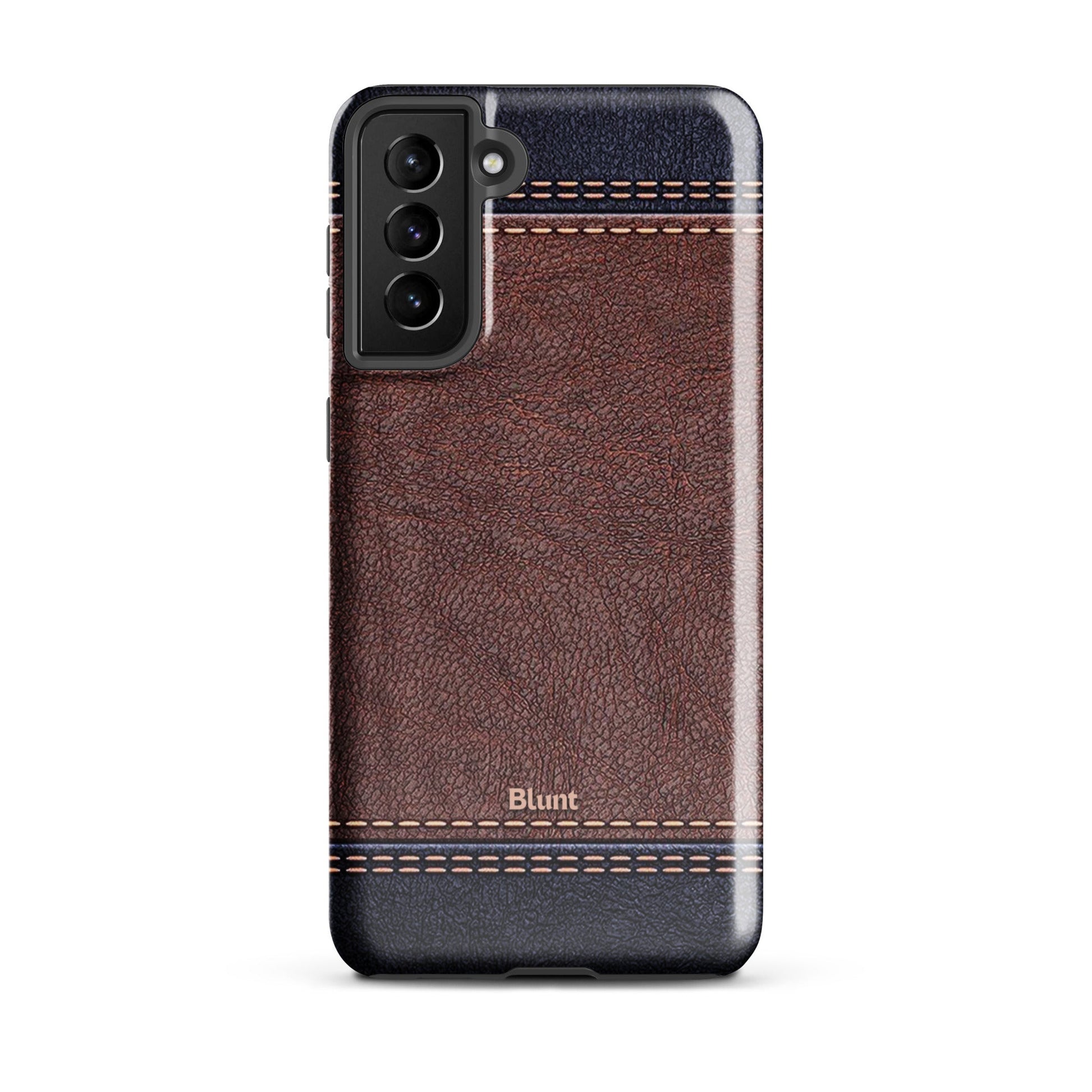 Whiskey Stitch Samsung Case - Blunt Cases