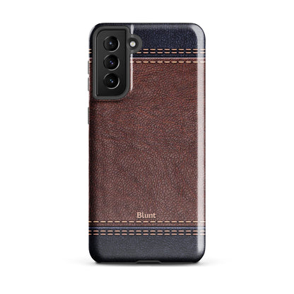 Whiskey Stitch Samsung Case - Blunt Cases