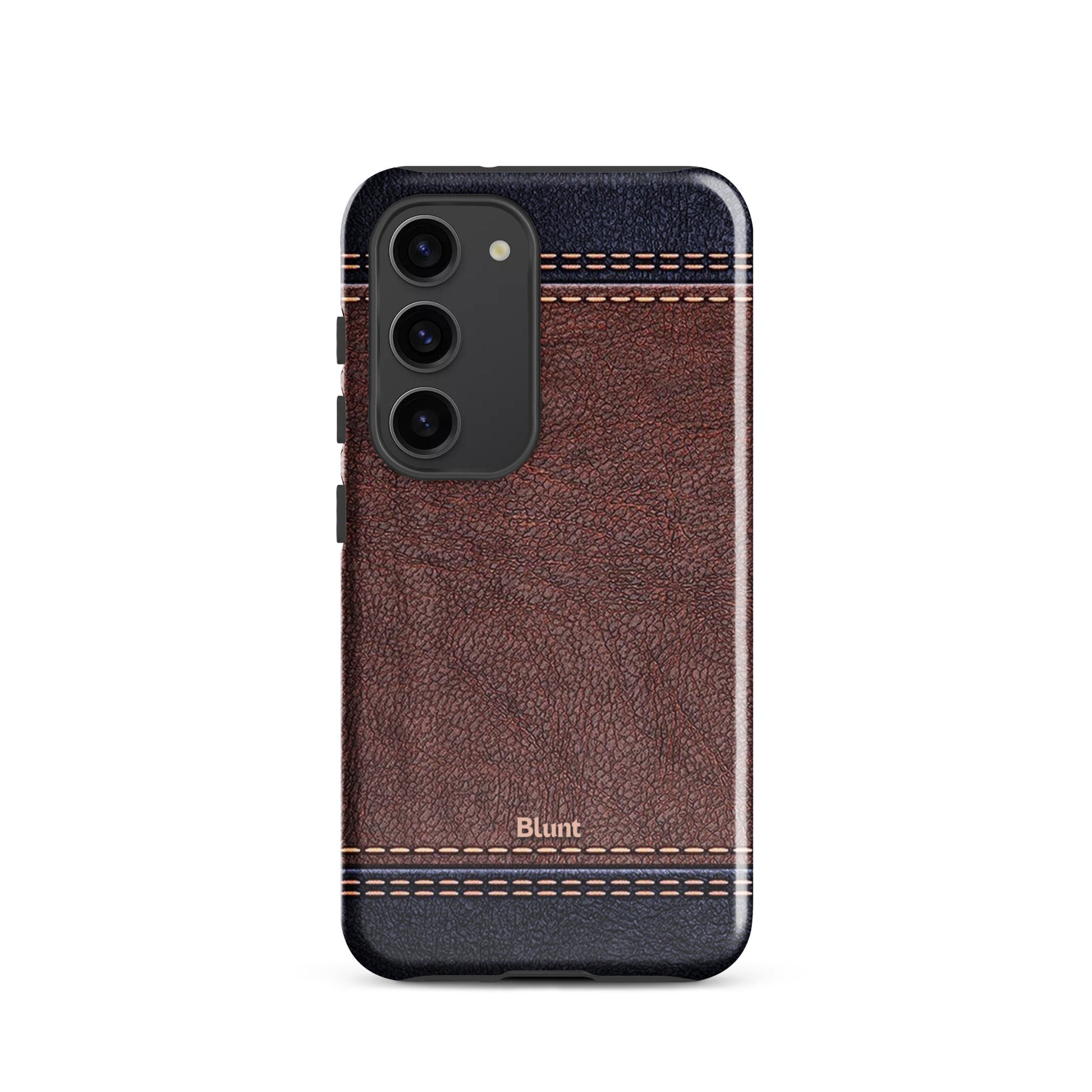 Whiskey Stitch Samsung Case - Blunt Cases
