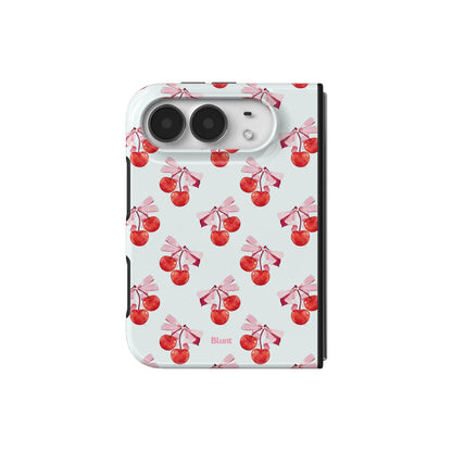 white-cherry-iphone-case iPhone 18 Duo case, view 2