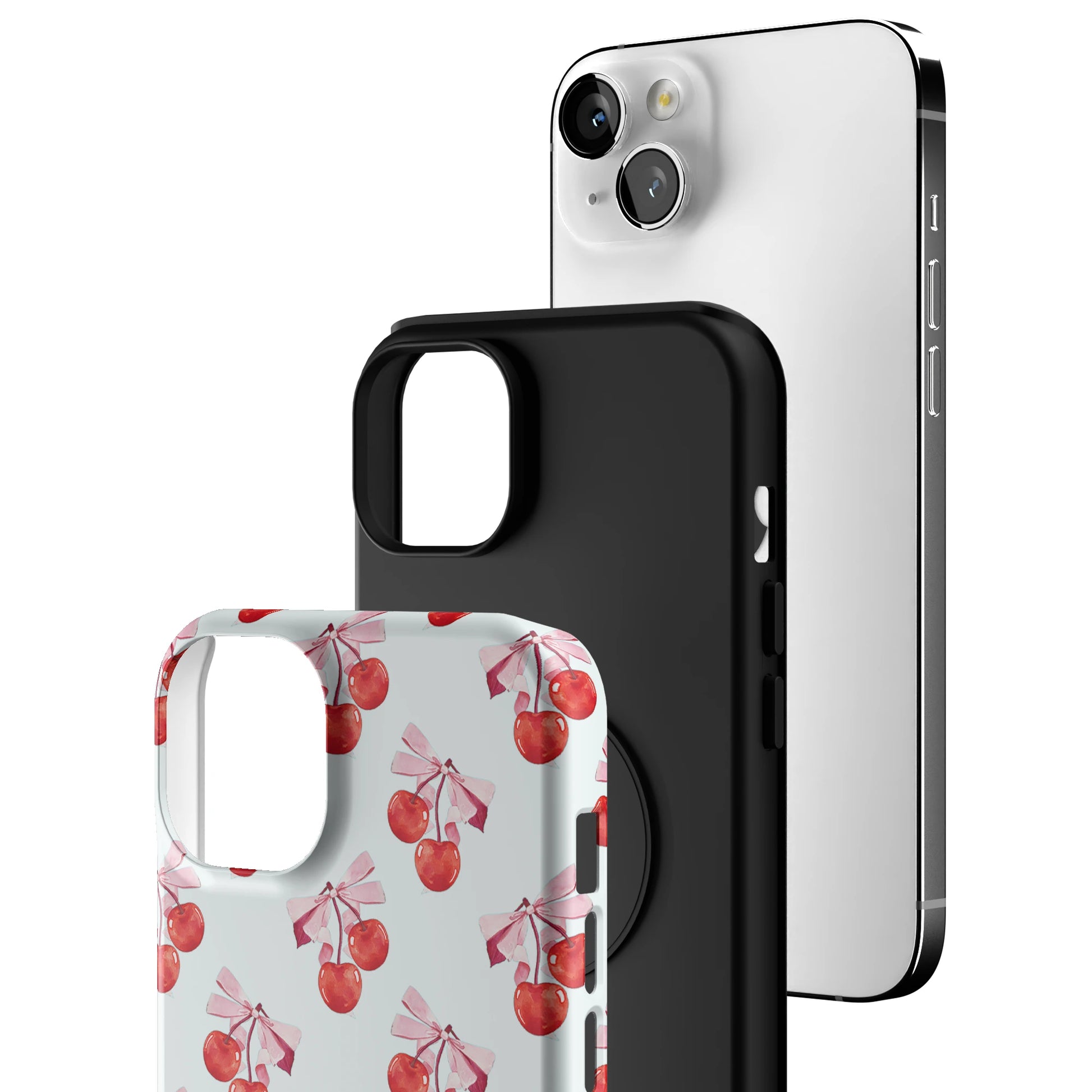 White Cherry iPhone Case gallery - Iphone_14_Mini_Air_Plus_3