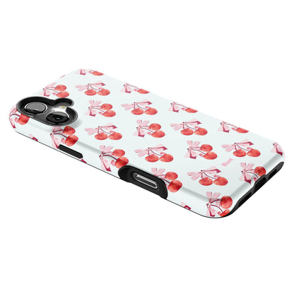 White Cherry iPhone Case gallery - Iphone_16_Mini_Air_Plus_2