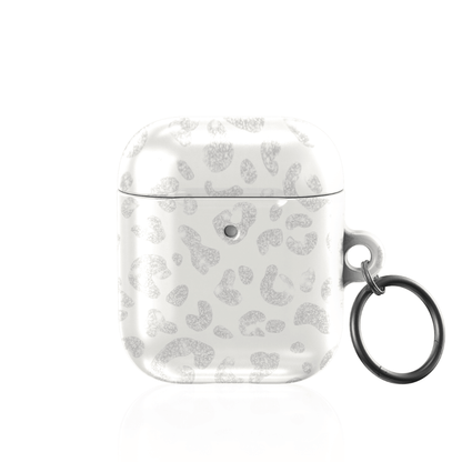 White Leopard AirPod Case - Blunt Cases