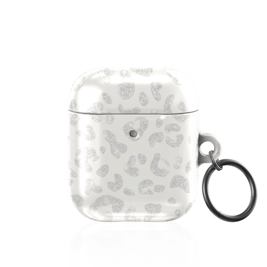White Leopard AirPod Case - Blunt Cases