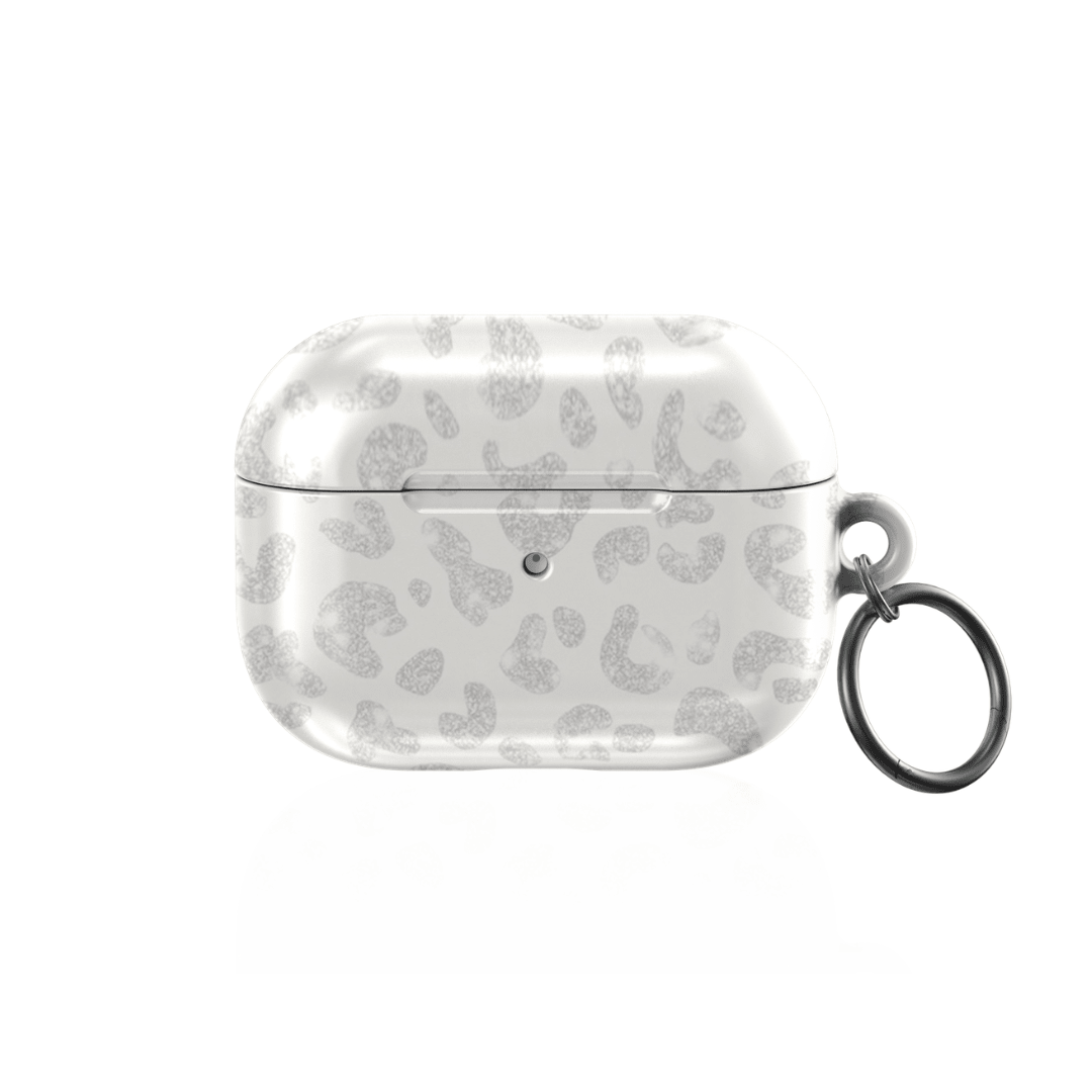 White Leopard AirPod Case - Blunt Cases