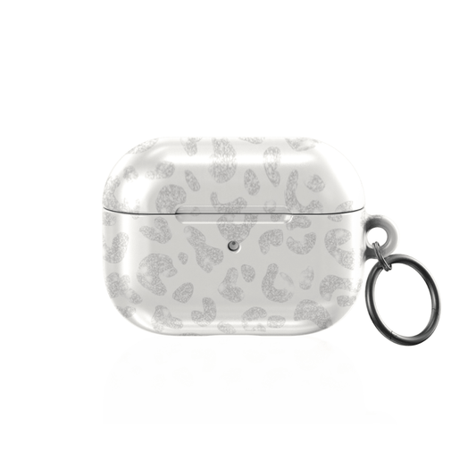 White Leopard AirPod Case - Blunt Cases