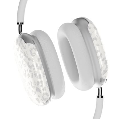 White Leopard AirPod Max Case - Blunt Cases