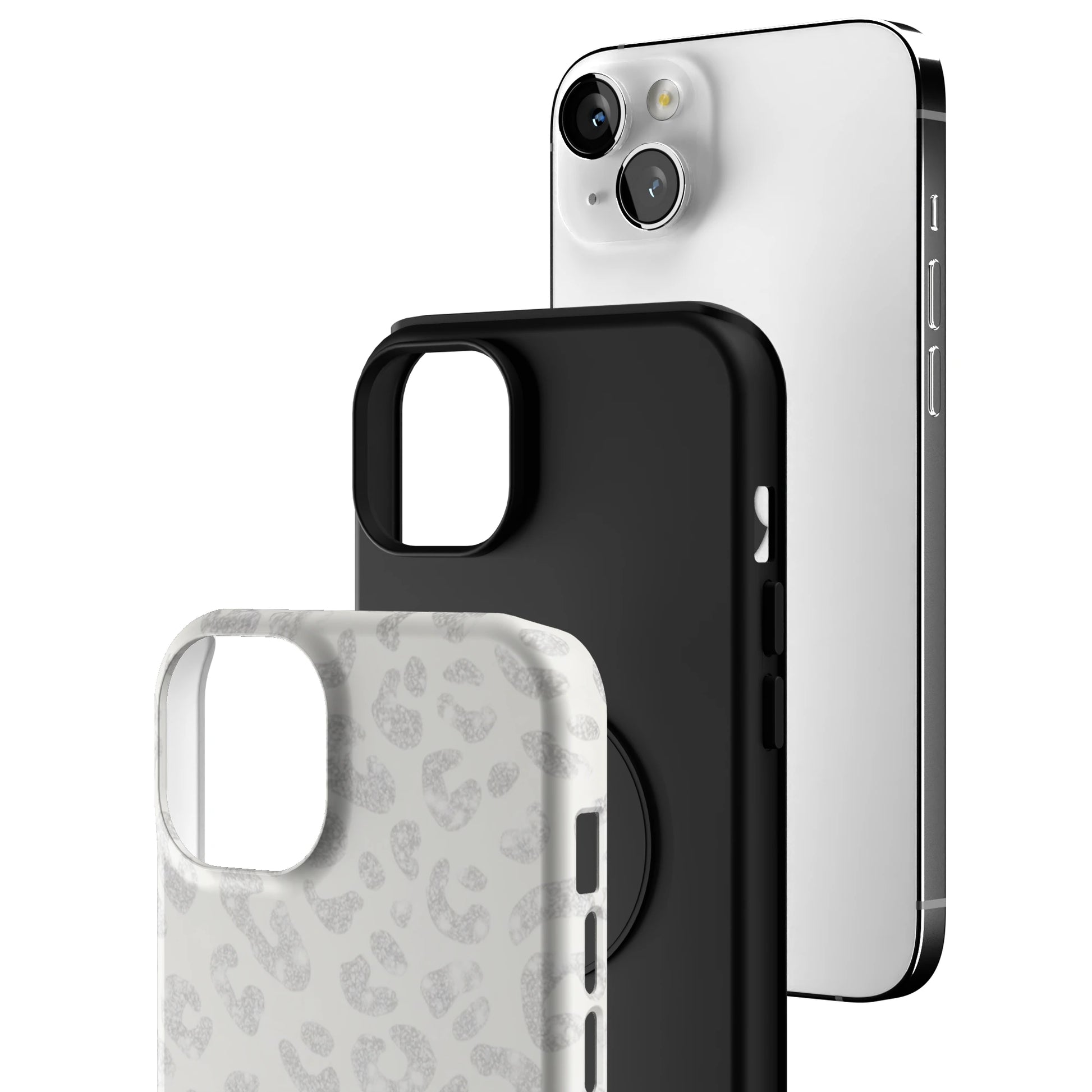 White Leopard iPhone Case gallery - Iphone_14_Mini_Air_Plus_3