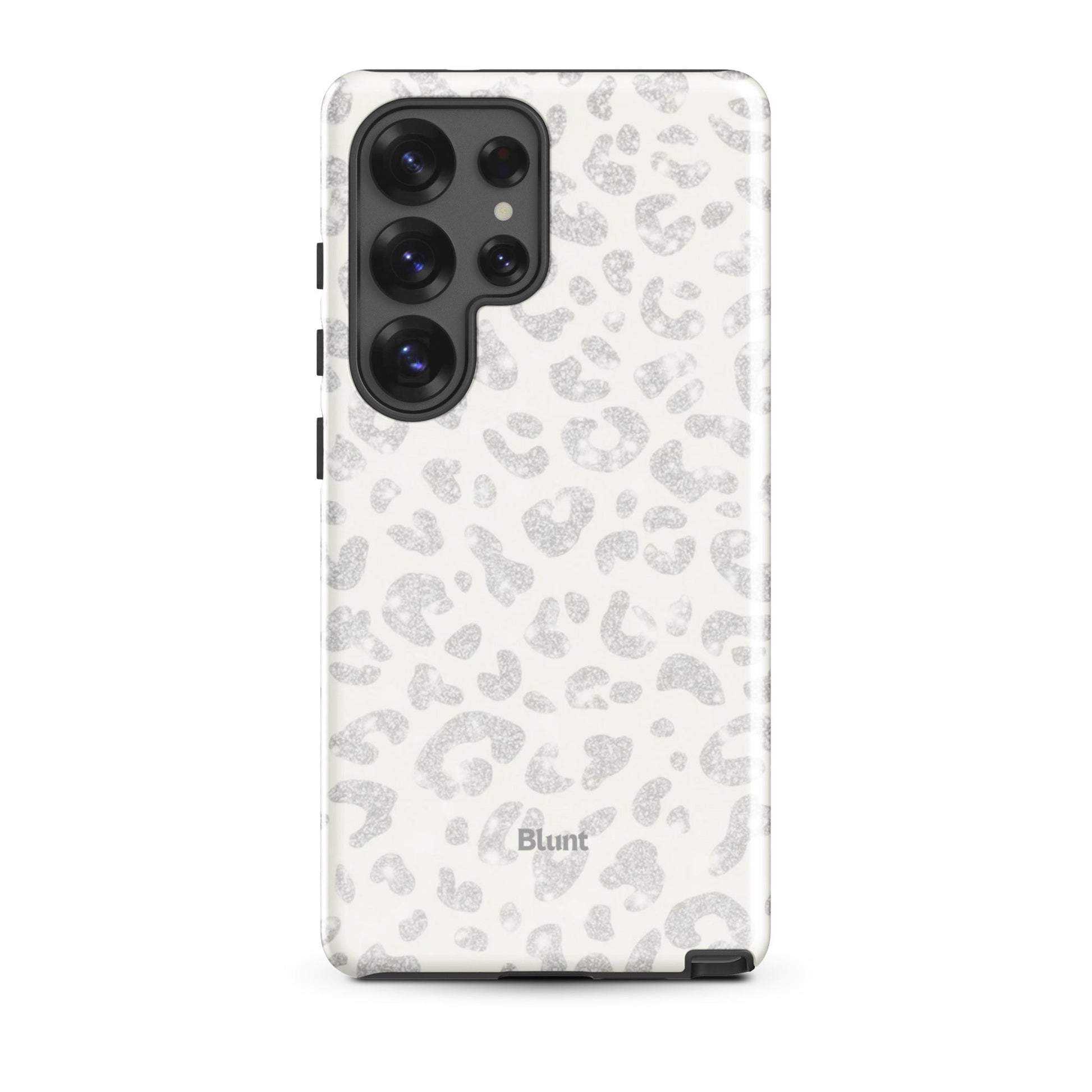 White Leopard Samsung Case - Blunt Cases