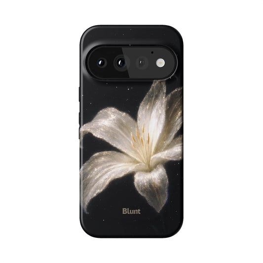 White Lilly Pixel Case - Blunt Cases