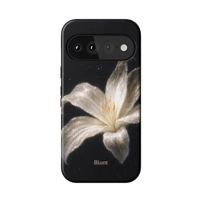 White Lilly Pixel Case - Blunt Cases