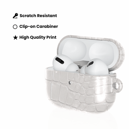 White Plush AirPod Case - Blunt Cases